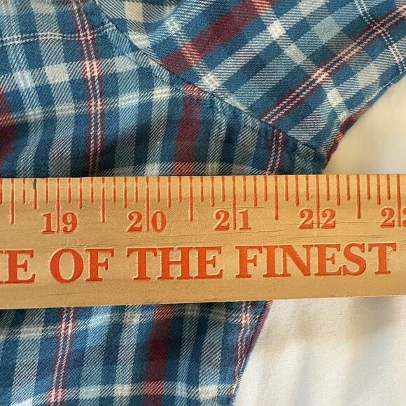 Columbia Snowy Nook Shirt Women’s XL Pink Long Sleeve Flannel Pearl Snap Western - Picture 13 of 15